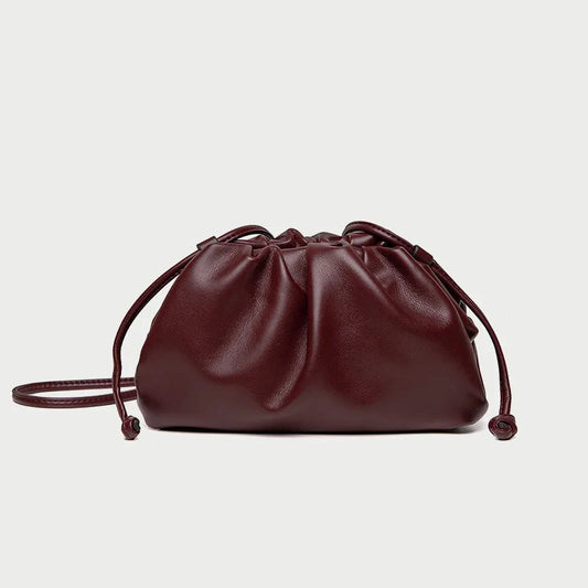 pochette femme rouge vin grand modèle