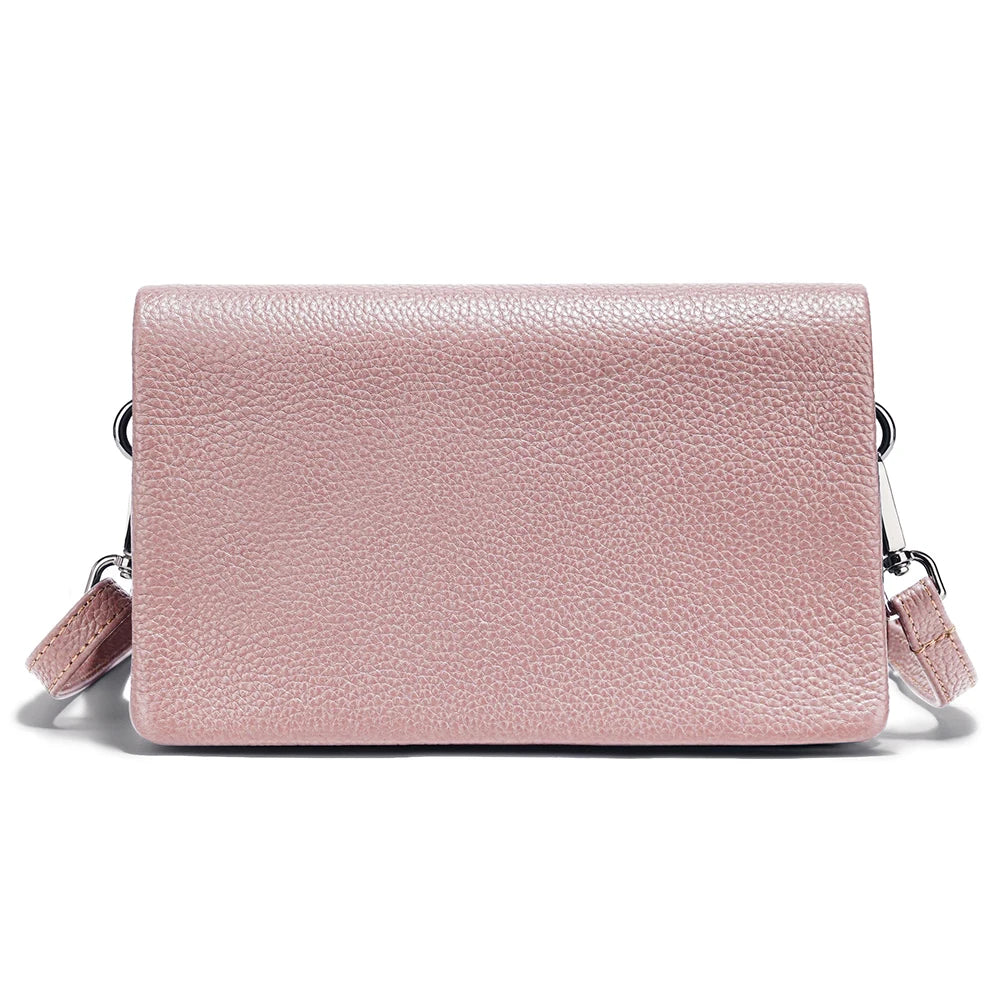 Pochette bandoulière rose