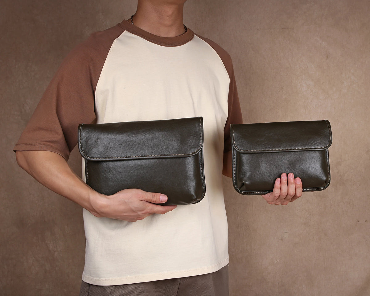 pochette homme cuir bandouliere chic