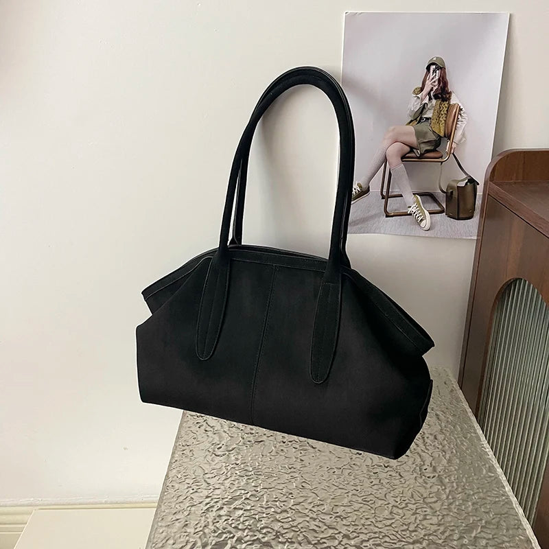 Sac suédine noir
