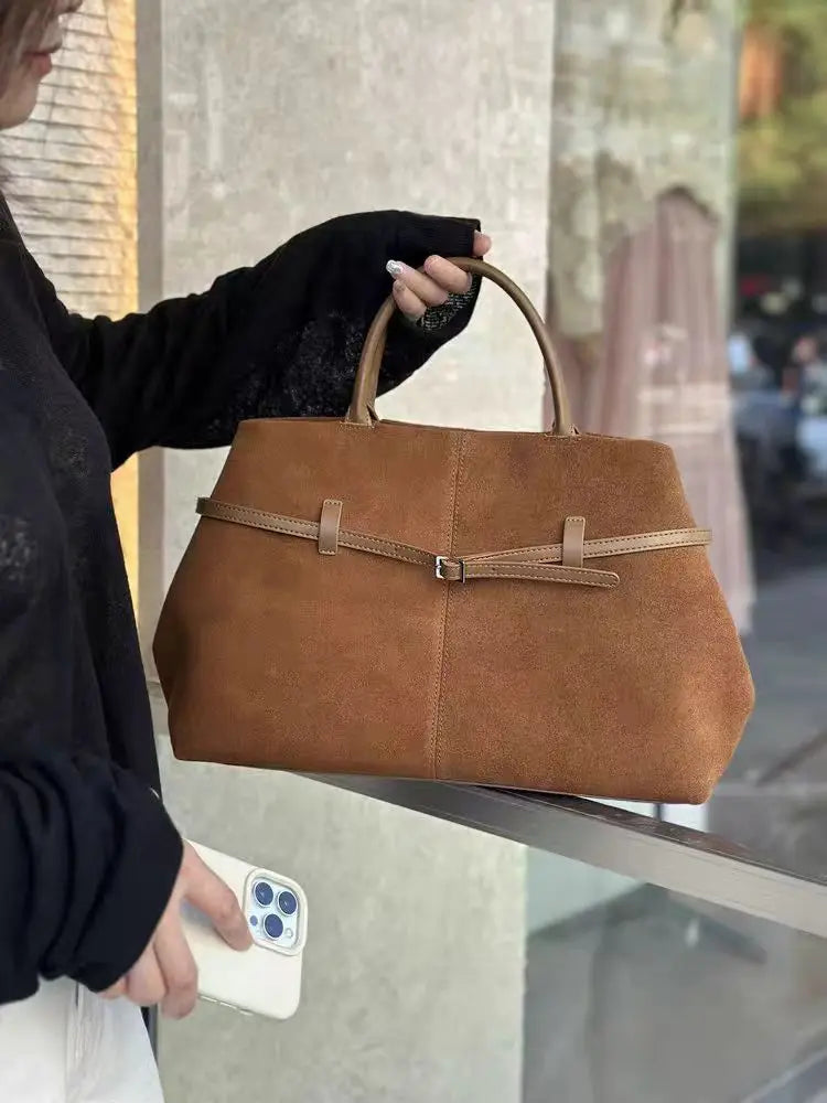 sac en daim marron clair