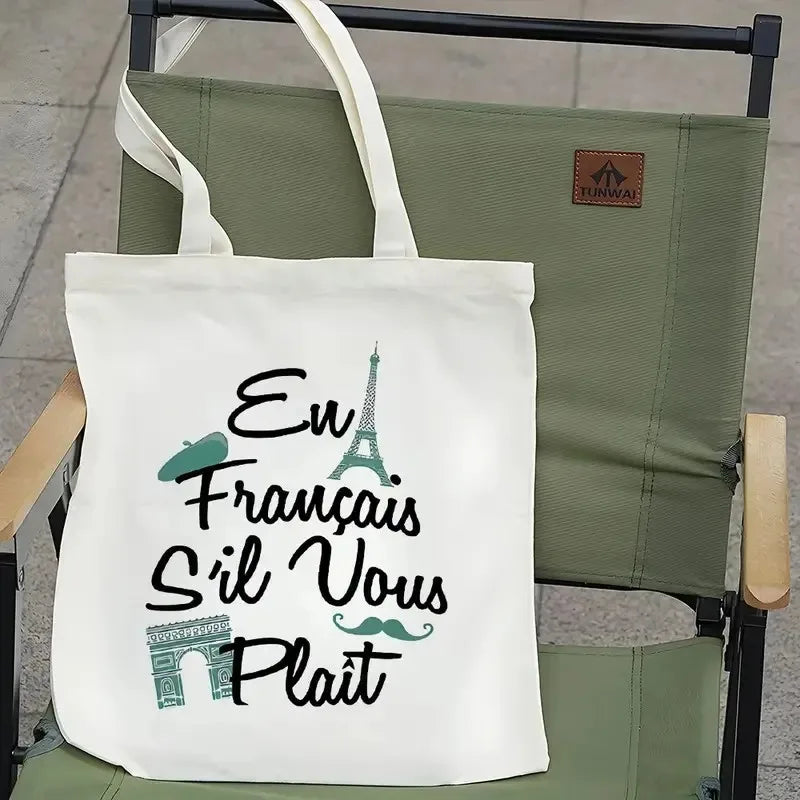 tote bag paris en tissu