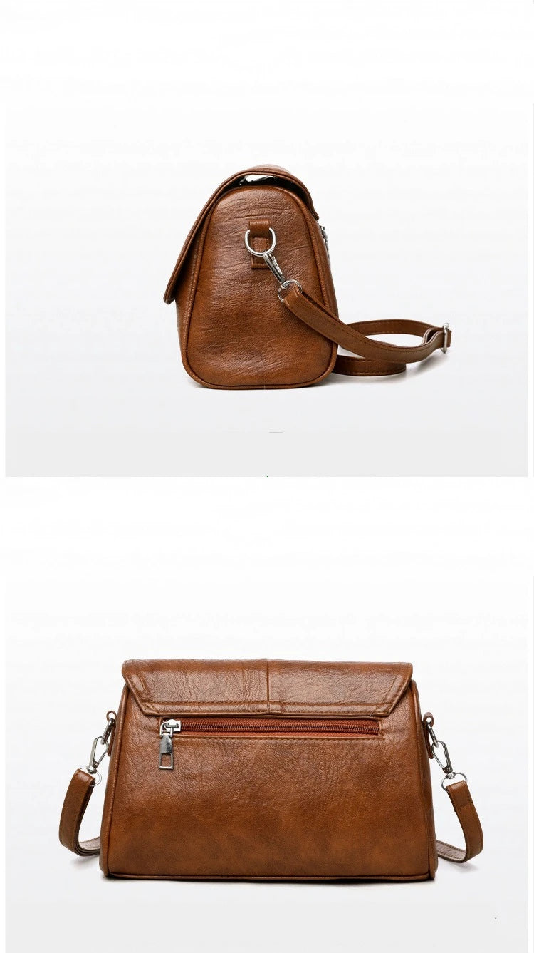 details du sac bandouliere avec rabat femme