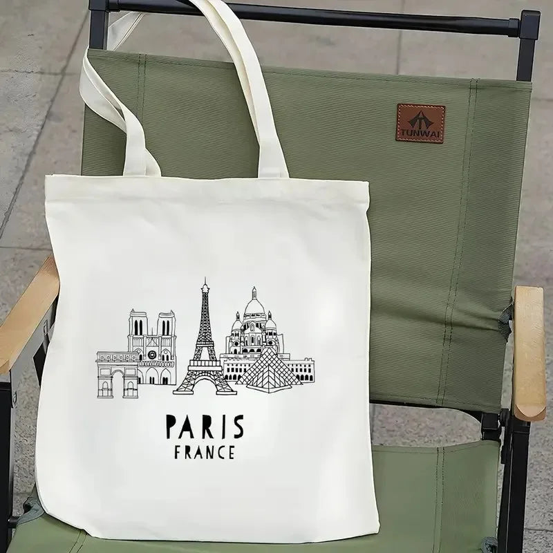 tote bag paris monument