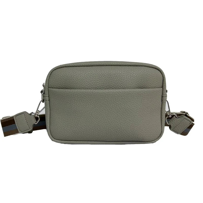 sac bandouliere large sangle khaki