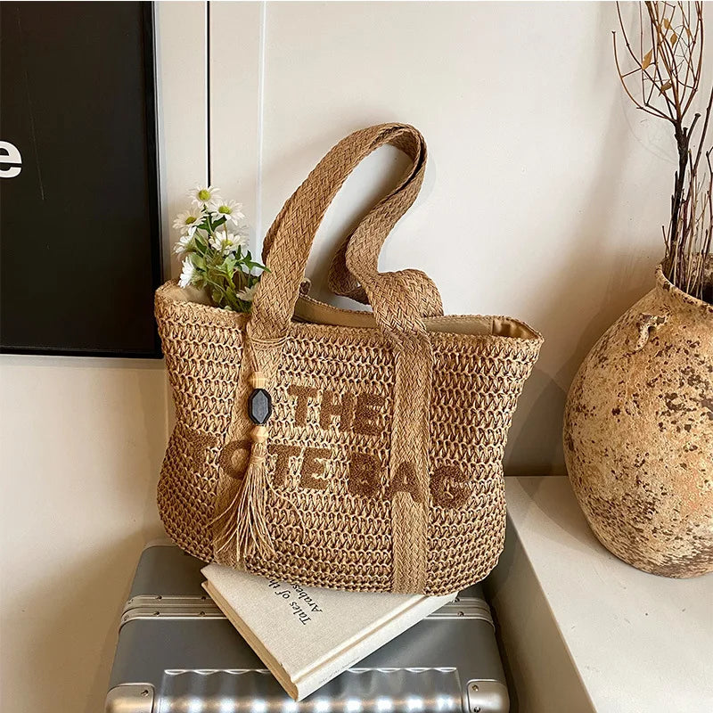 sac en paille femme avec fermeture