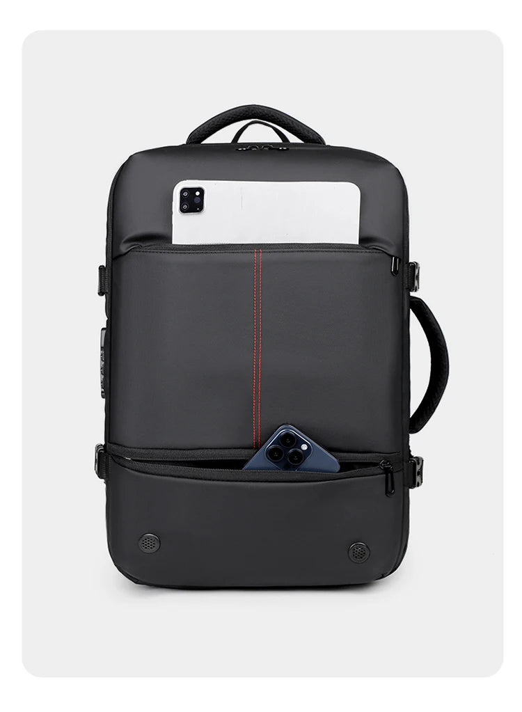 sac a dos voyage poche a zip