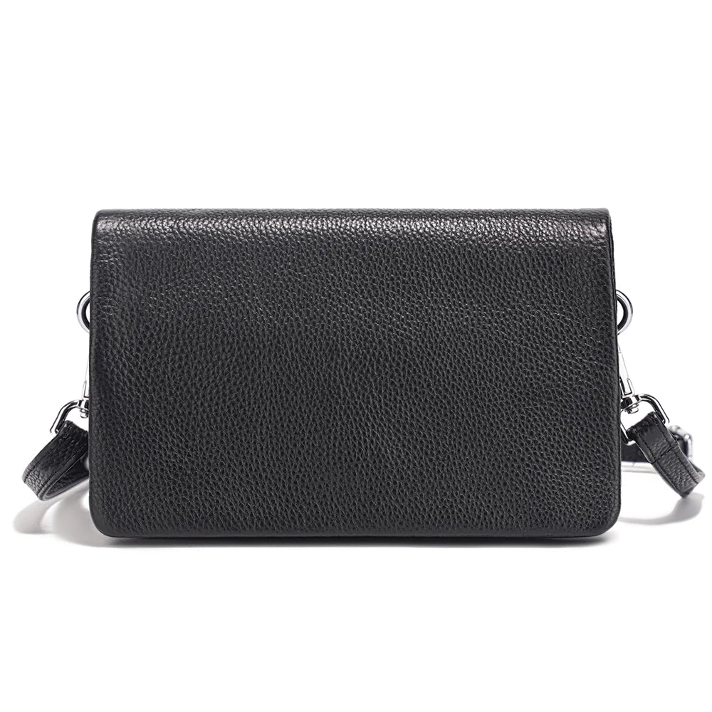 Pochette bandoulière noir femme