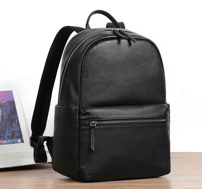 sac a dos en cuir pratique