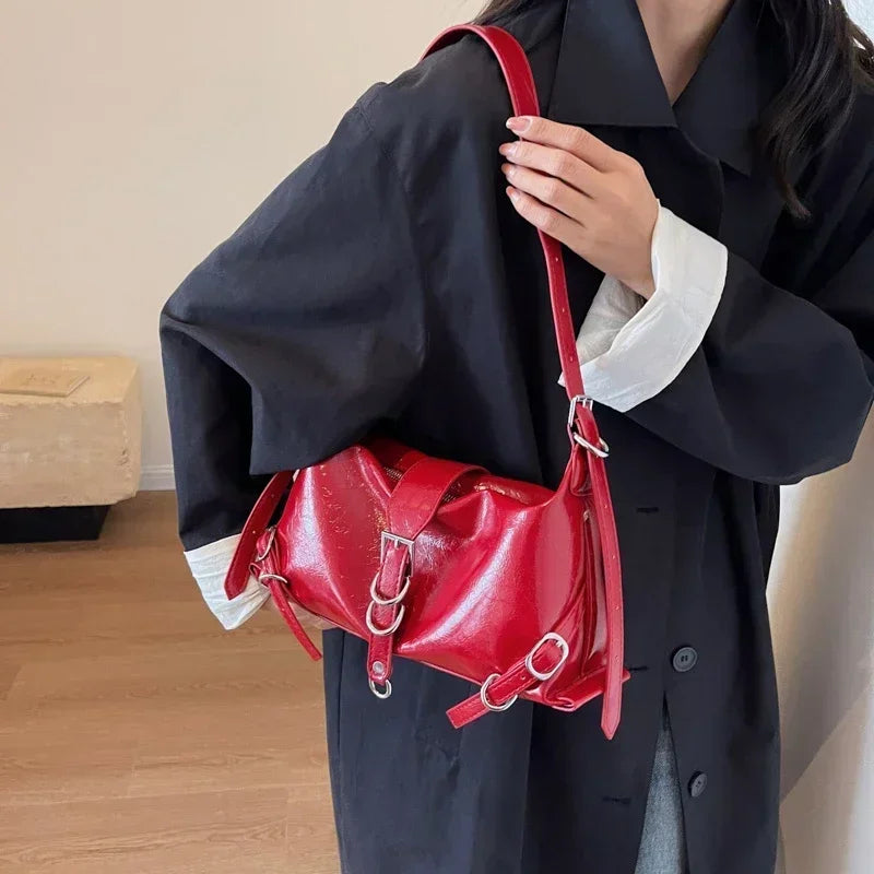 petit sac a main tendance rouge