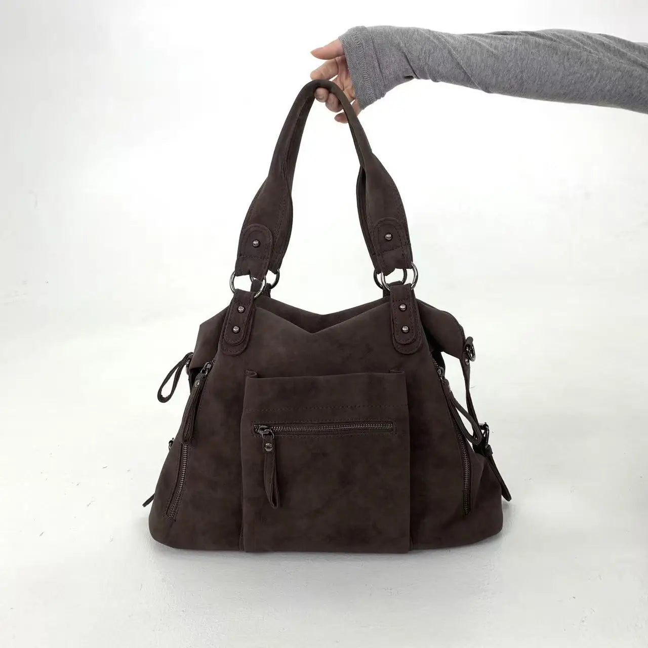 sac cabas pour les cours suedine tendance