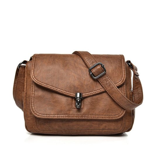 sac a main besace femme en cuir camel