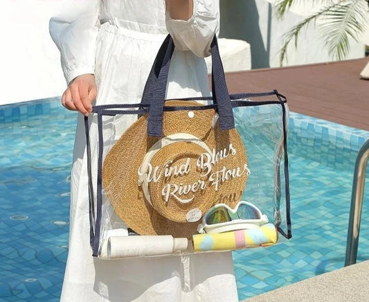 sac de plage transparent