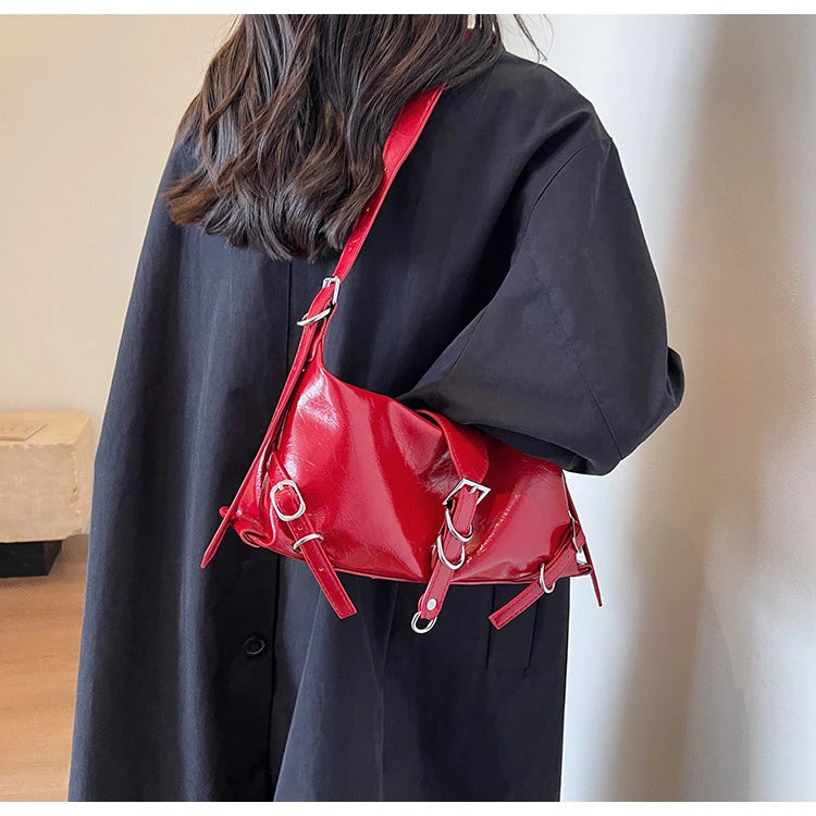 petit sac rouge tendance