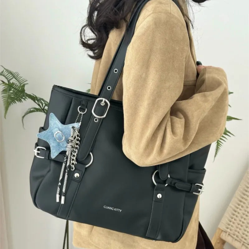 sac a main vintage noir epaule