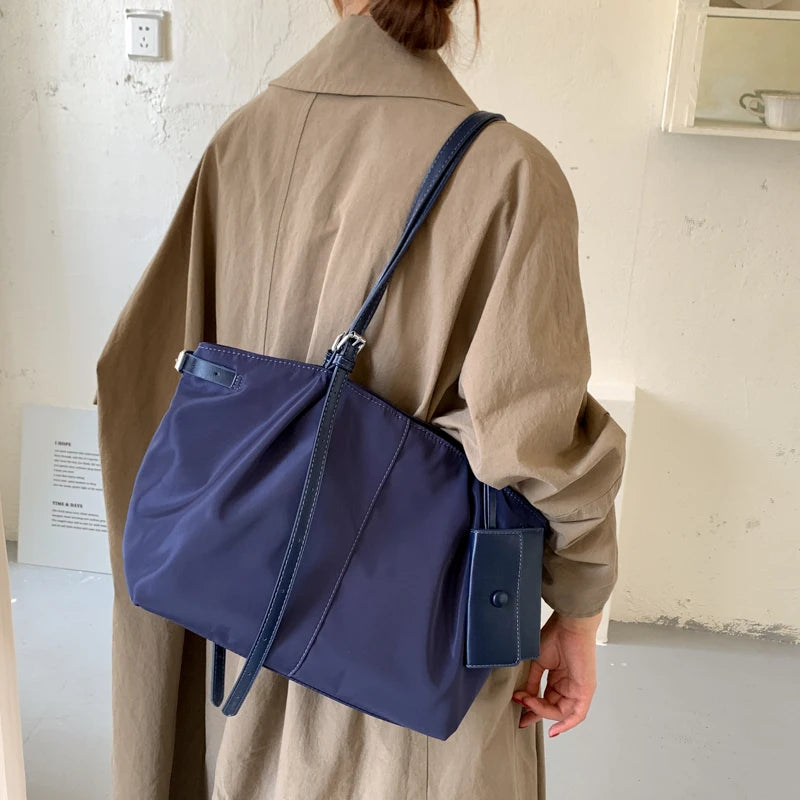 sac a main ecole nylon