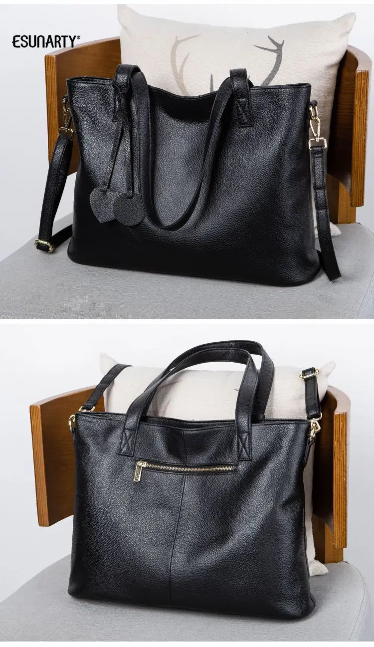 sac a main noir cours en cuir