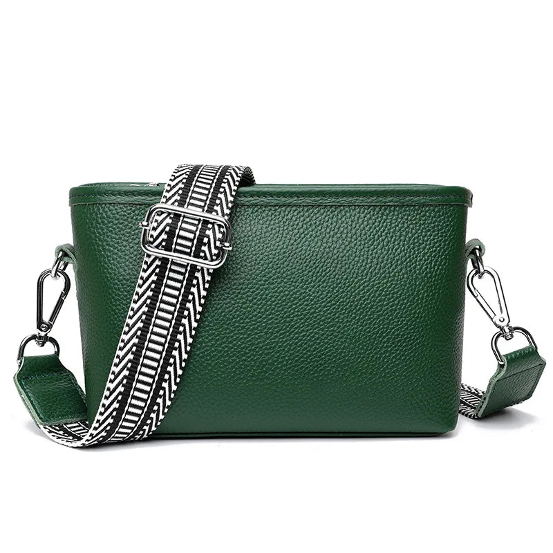 sac bandouliere large vert
