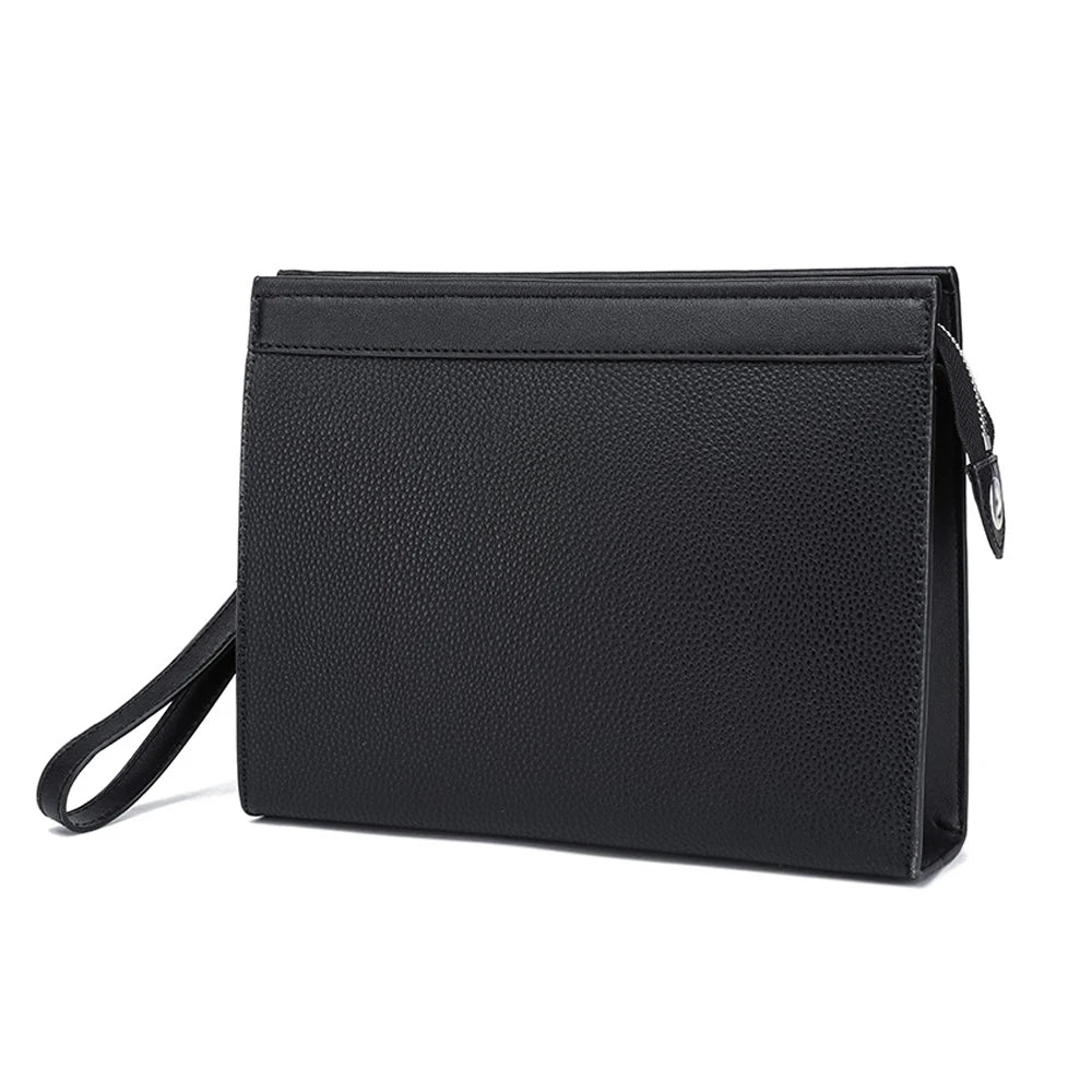 grande pochette homme noir