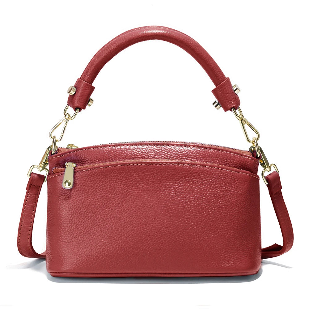 petit sac a main chic rouge