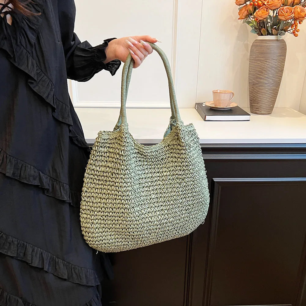 sac paille tendancevert