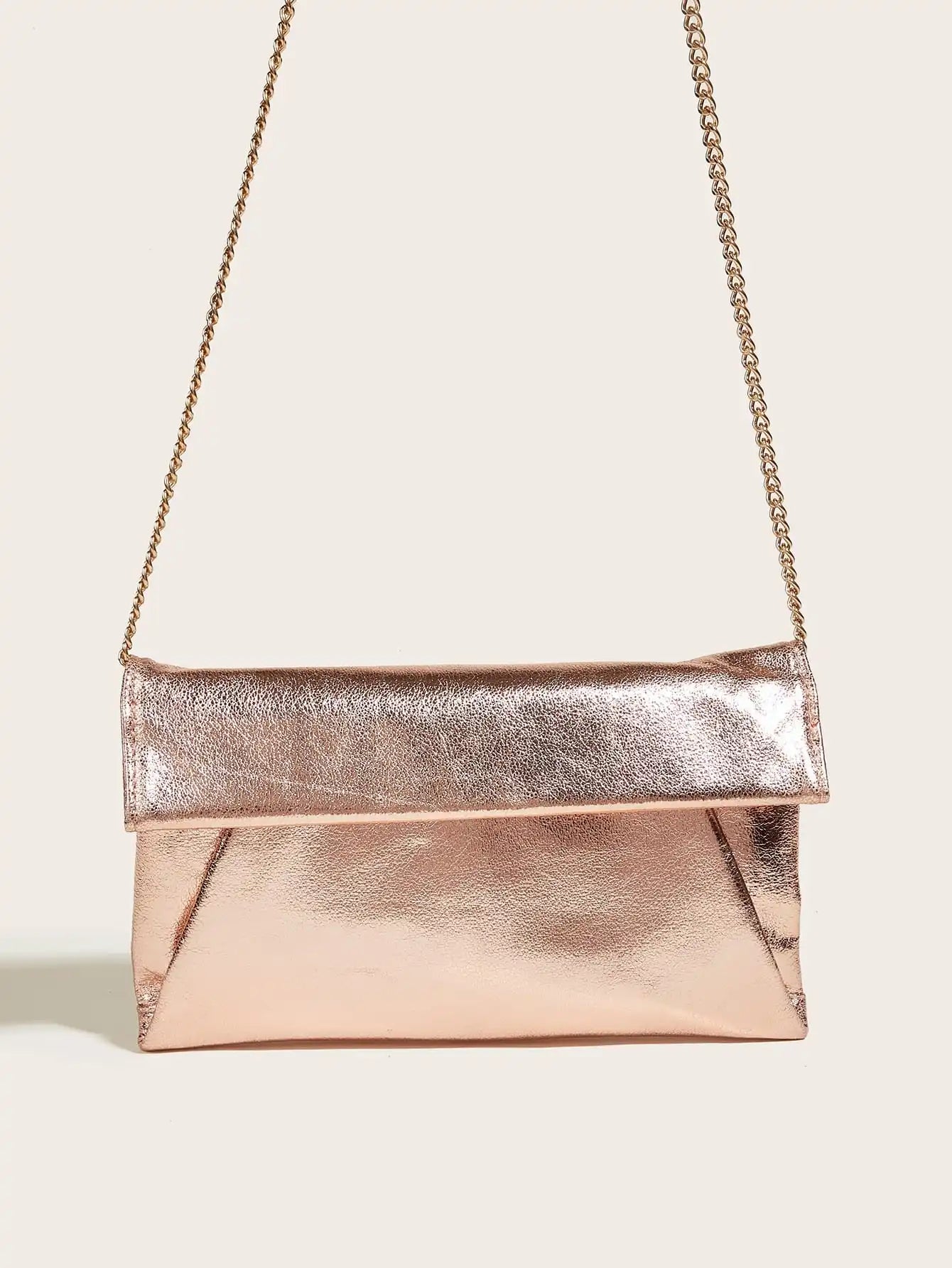 pochette rose gold