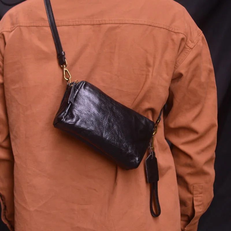 pochette en bandouliere homme vintage