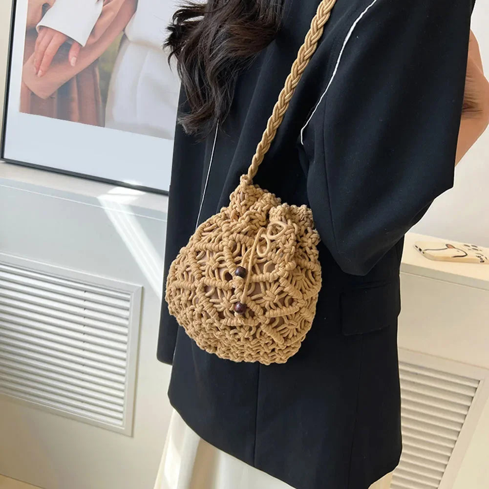 sac bourse crochet epaule