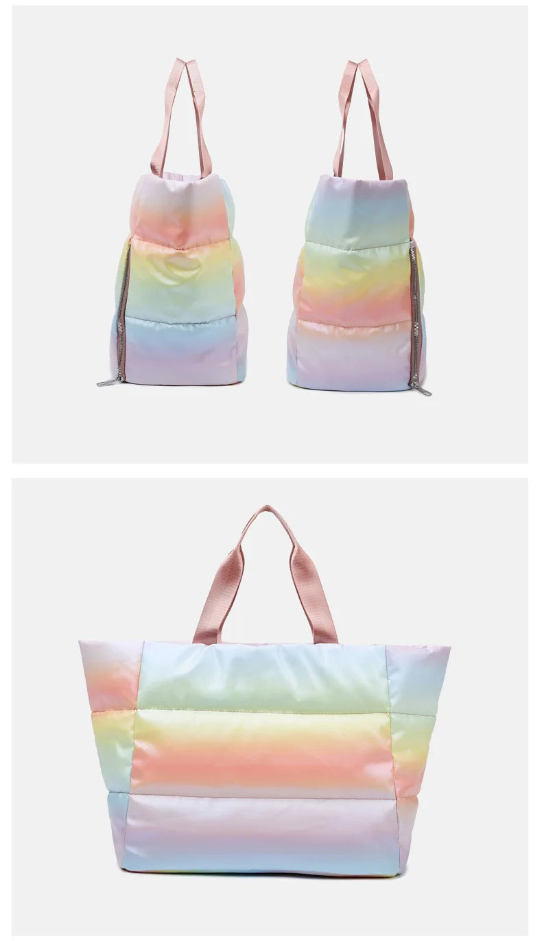 sac de plage etanche en nylon coloré