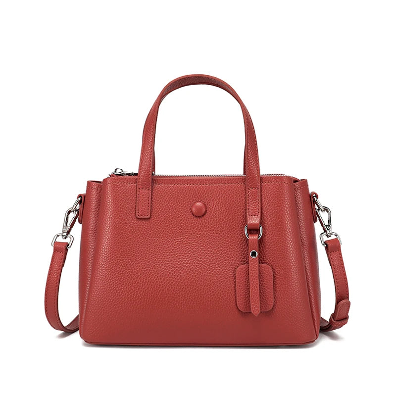 petit sac cuir femme rouge
