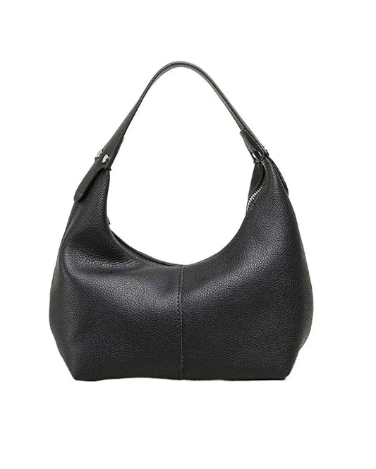 petit sac porté épaule noir matte