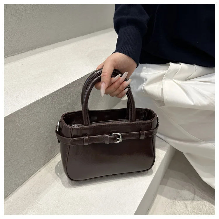 petit sac a main marron chic