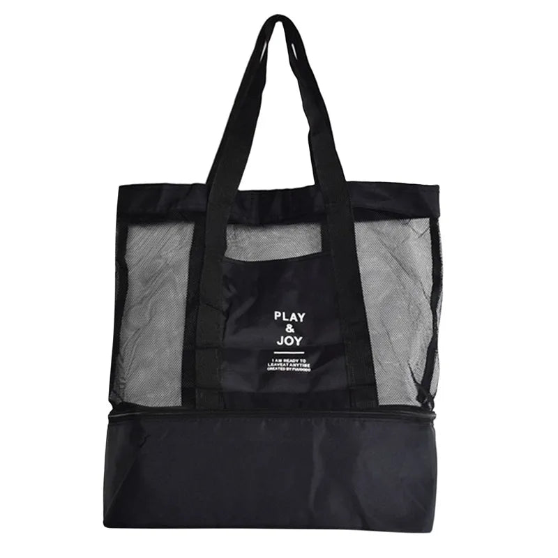 sac de plage isotherme noir