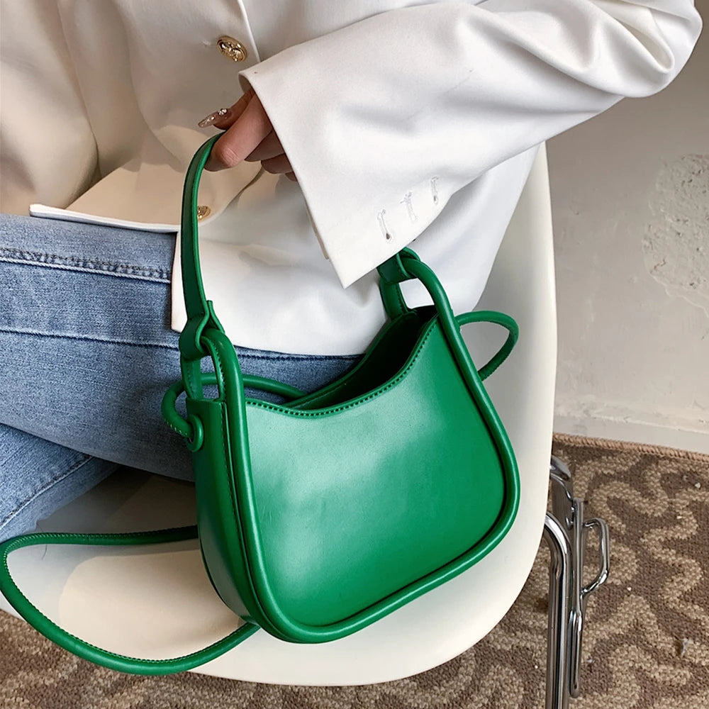 sac bandouliere vert petant