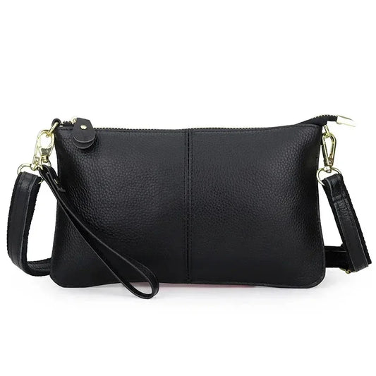 sac bandoulière rectangle en cuir grainé