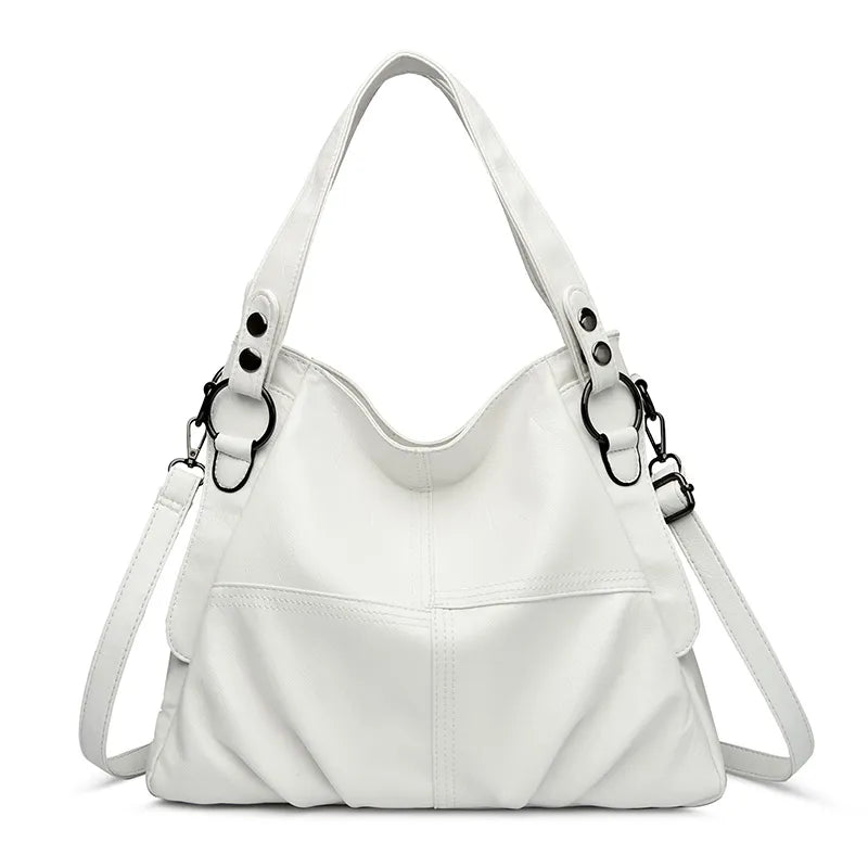 grand sac a main blanc