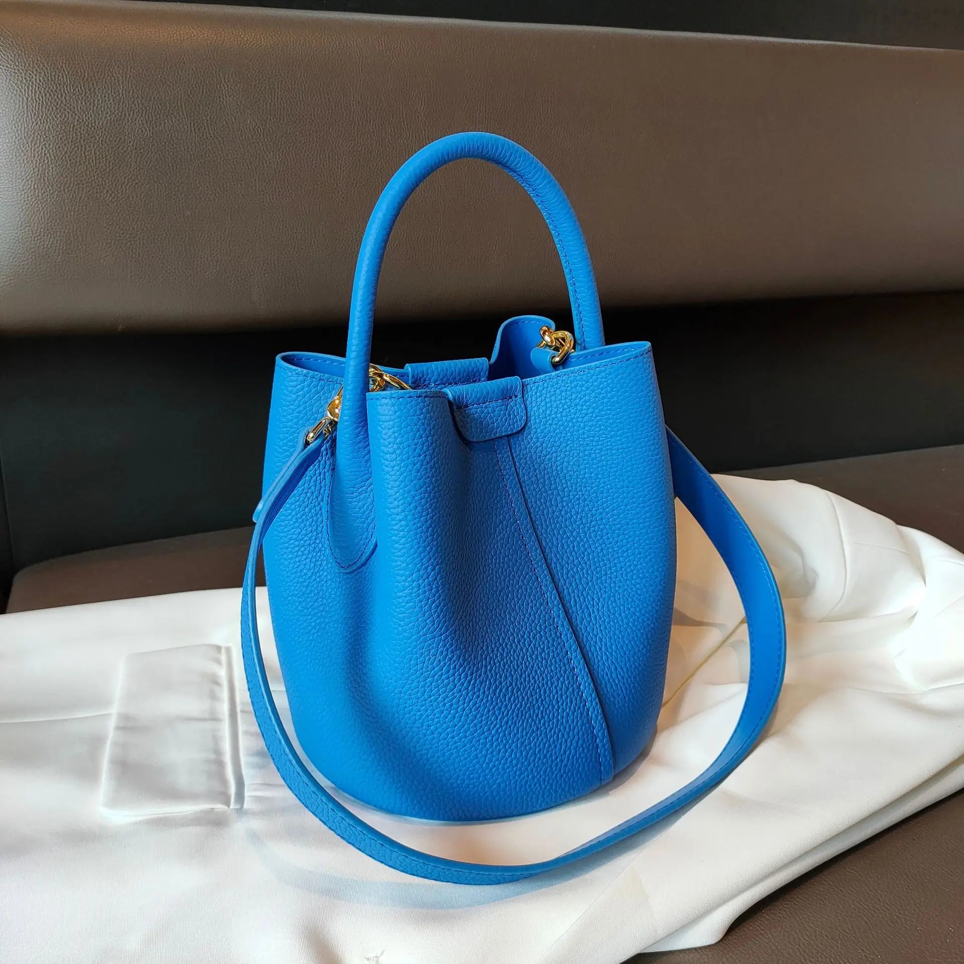 sac bandouliere de luxe bleu