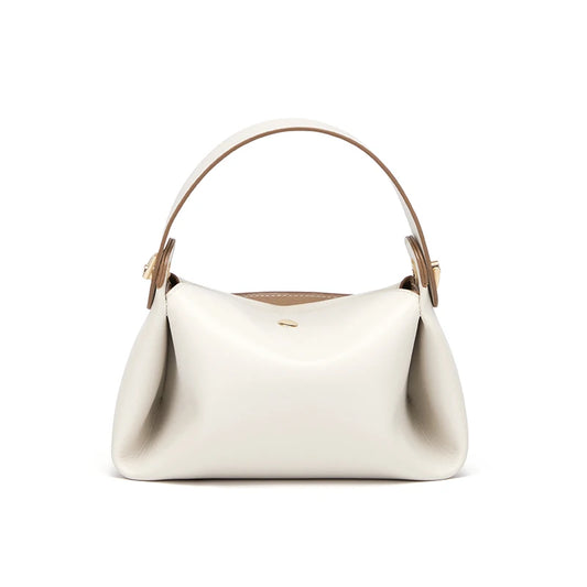 sac bandouliere blanc en cuir