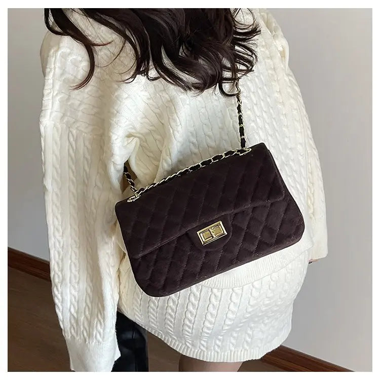 sac bandouliere avec chaine cafe