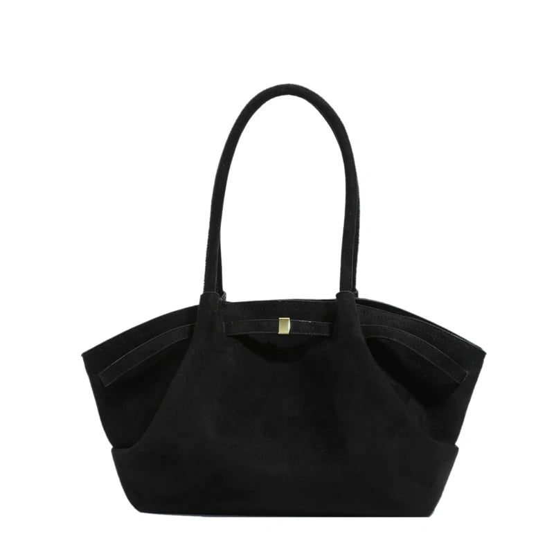sac a main suede noir