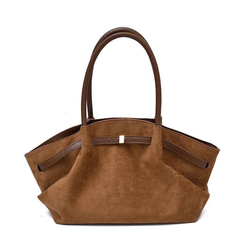 sac a main suede camel