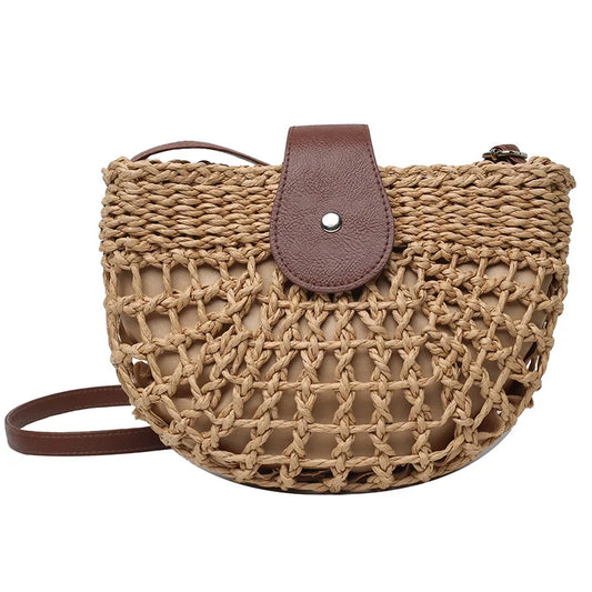 sac en paille demi lune