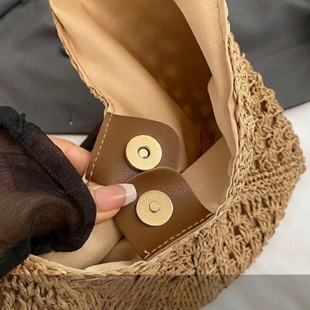 interieur sac paille femme