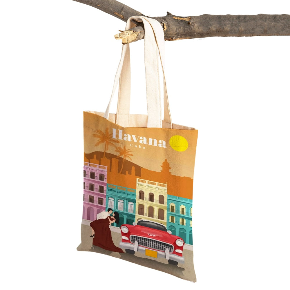 tote bag ville cuba