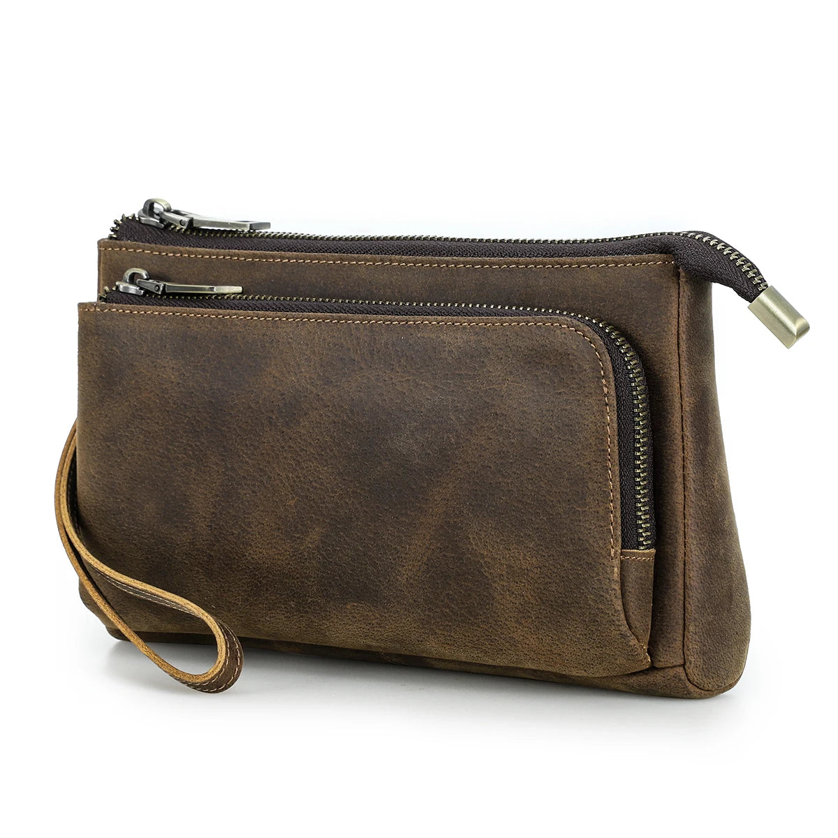 pochette homme cuir