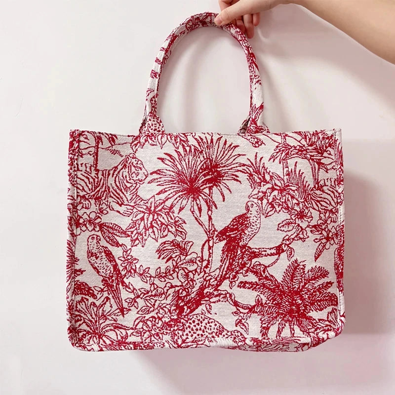 sac de plage grand rouge