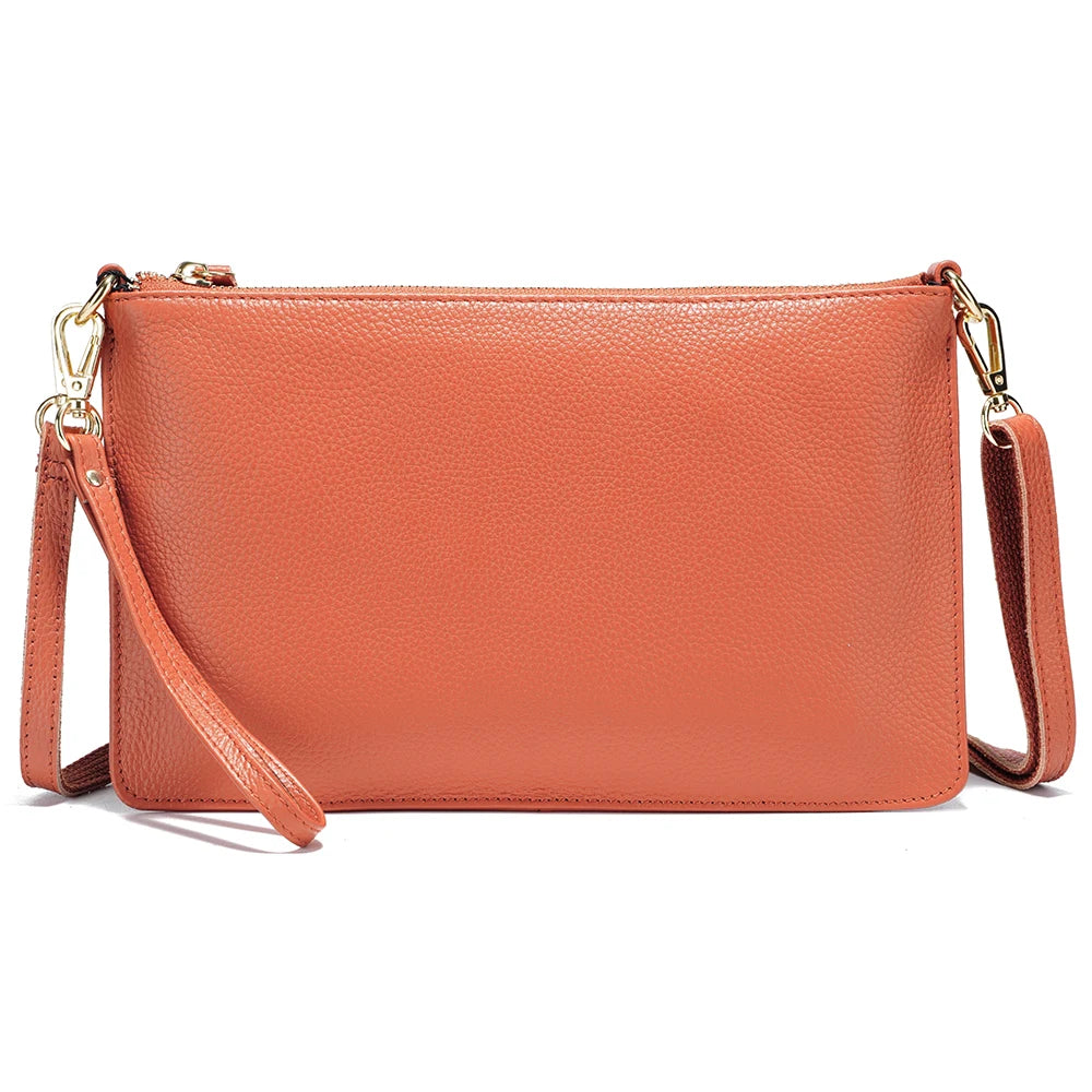 petite pochette bandoulière femme corail