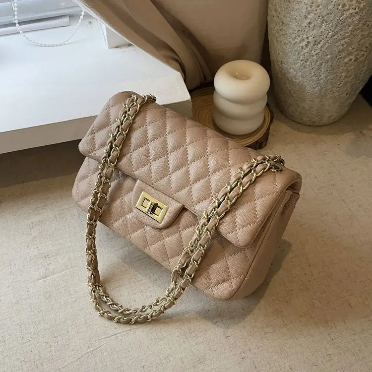 sac bandouliere matelasse femme beige