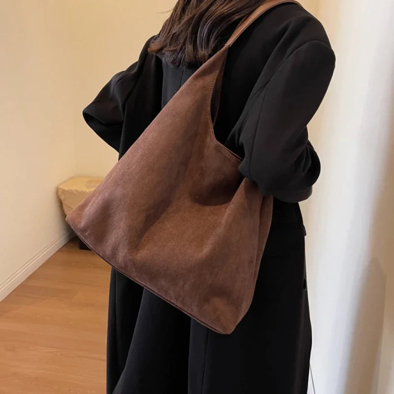 sac besace en daim porte epaule