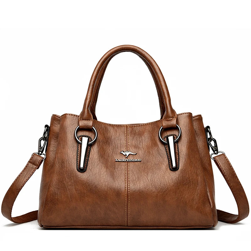 sac à main en bandoulière marron